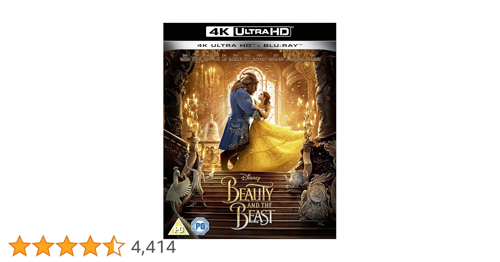 Amazon.co.jp | Disney's Beauty and the Beast (live action) UHD